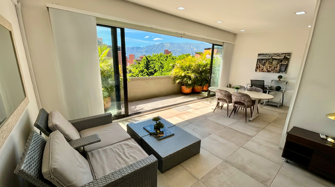 Apto601 Laureles AC |Balcón vista panoramica|La 70